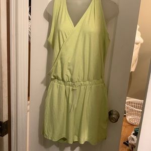 Green shorts 1-piece